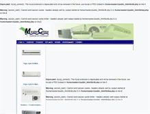 Tablet Screenshot of masterclima.com.br