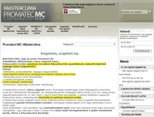 Tablet Screenshot of masterclima.hu
